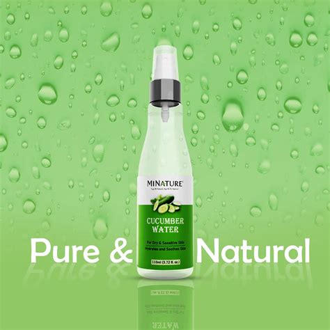 Cucumber Water Skin Toner for Hydration & Cooling | MINATURE ...
