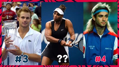 Top 10 most popular tennis players from the USA of All Time - Famous ...