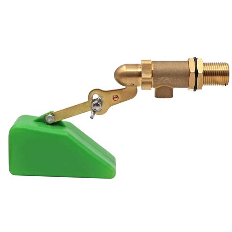 Buy 1/2 Inch Brass Valve with Plastic Float Water Float Valve with ...
