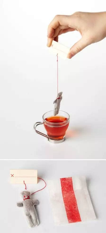 创意茶包设计:喝茶更是一种视觉享受-优概念