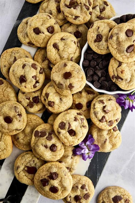 Mini Chocolate Chip Cookies - Food Dolls