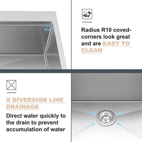 Buy Wamarket Kitchen Sink, 33x19 inch Large Farmhouse Undermount ...