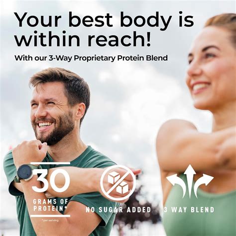 FantasticNutrition 3-in-1 Whey Protein Powder Unflavored 5lb – 30g of ...