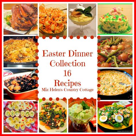 Traditional Easter Dinner Menu Ideas