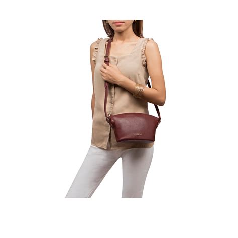 Buy Red Beth 03 Crossbody Online - Hidesign