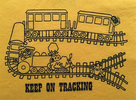 Buy Kid's Train T Shirt, Keep on Tracking Train T Shirt, Train Gift ...