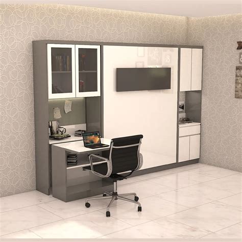 Optima – Wallbed with Study Table & Loft Storage Space