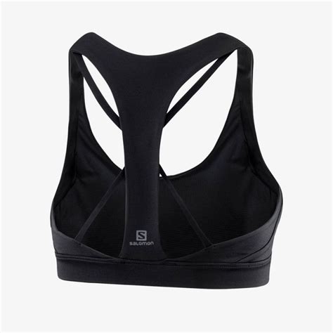Salomon Bra Sale Outlet - Black COMET Sport Womens