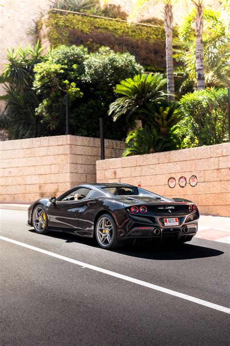 All-black Ferrari F8 Spider in Monaco [3404×5106] – OC – Cars Club