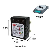 Kundip Ac Line Fault Detector for Home, Office & Industrial Faulty Line ...