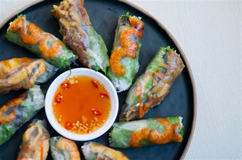 Image result for Vietnamese Fresh Spring Rolls
