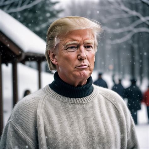 Donald Trump in Winter Wear | Stable Diffusion Online