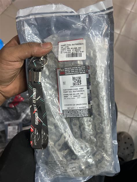 RAT00058/A 525×99 DID Drive Chain – Interceptor & GT 650 – UNDER THE HOOD