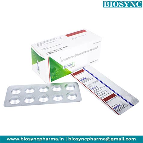 Levoace 5 - Levocetirizine Dihydrochloride tablets I.P. - Biosync ...