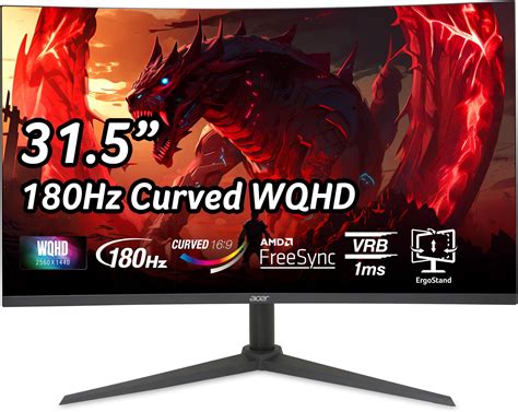 Amazon.com: Acer Nitro 27" WQHD 2560x1440 IPS PC Gaming Monitor | AMD ...