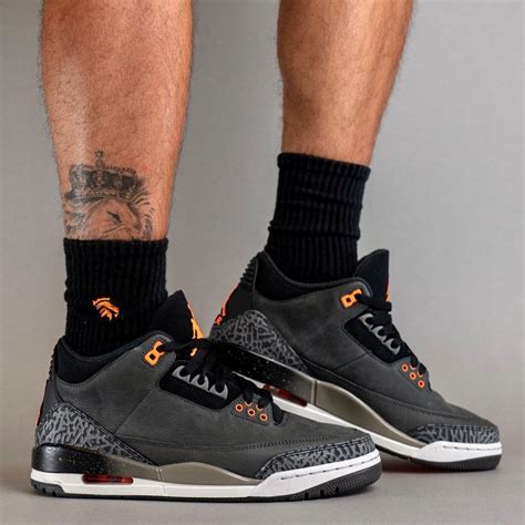 Giày Nike Air Jordan 3 Retro 'Fear Pack' CT8532-080 Authentic-Shoes