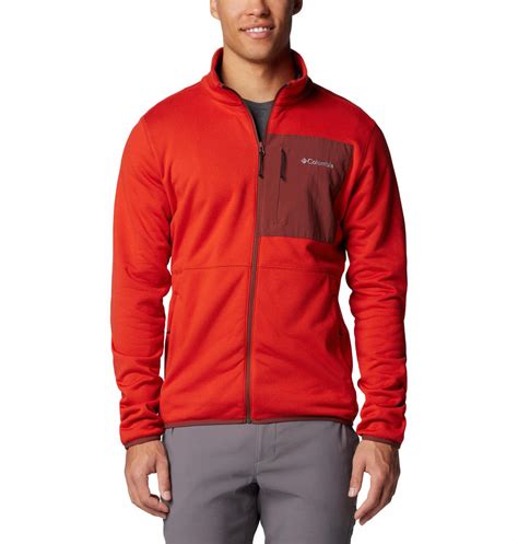 Columbia Men Red Columbia Hike Full Zip II – Adventuras India