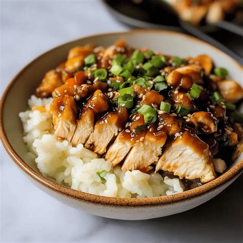Ultimate Chicken Teriyaki Bowl: Comforting Juicy Feast