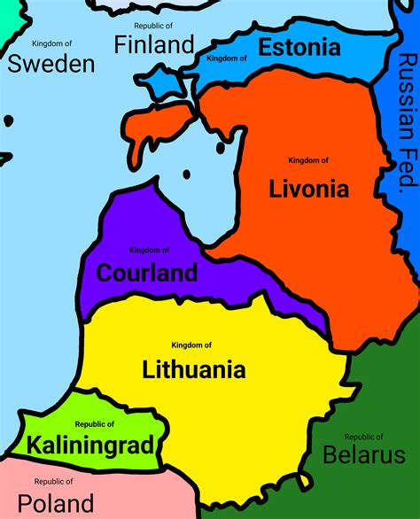 What if There's 5 Baltic States instead of 3 : r/AlternateHistory