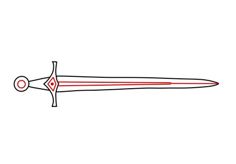 How to Draw a Sword | Design School