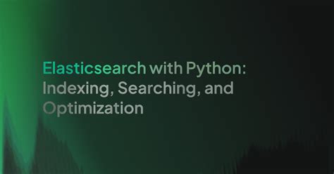 Python ElasticSearch Index and Search Example 的图像结果
