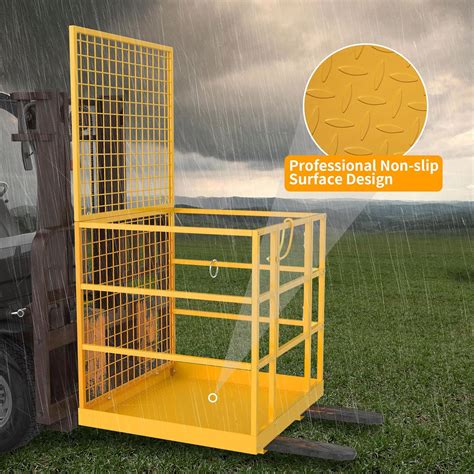 YINTATECH Forklift Safety Cage, 43x45 Forklift Man India | Ubuy