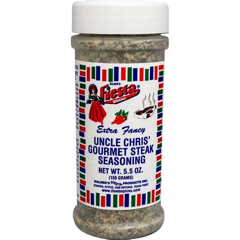 Bolner's Fiesta Uncle Chris' Gourmet Steak Seasoning - Shop Spice mixes ...