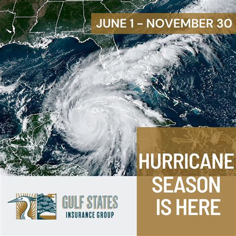 Gulf States Insurance Group on LinkedIn: Hurricane season is officially ...