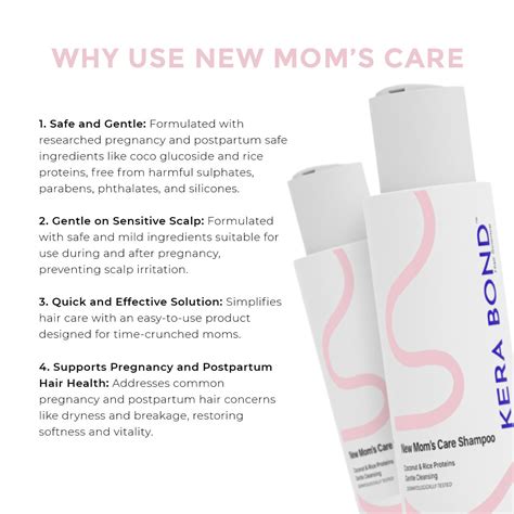 New Mom's Hair Scalp Care Shampoo During Postpartum – KERA BOND hair ...