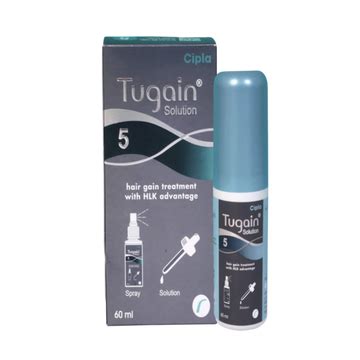 Tugain 5% Solution – Hair Regrowth for Men | 60ml at Dermatics