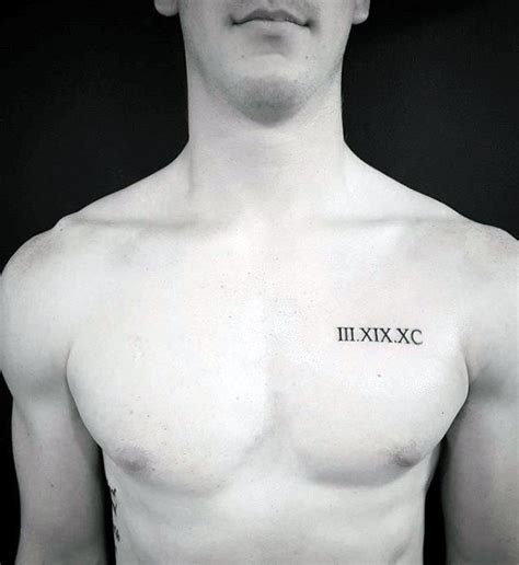 men's small chest tattoo ideas