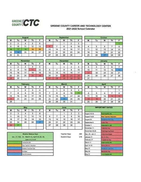 Duquesne University Academic Calendar