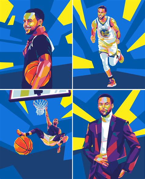 Steph Curry / Book Illustrations :: Behance