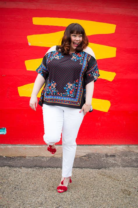 Spring Fashion from Avenue: Bring On the Plus Size White Jeans!
