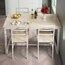 Sumyeg Five-piece set table and chair with backrest White Oak ...
