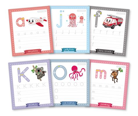 Buy Alphabet & Number Tracing Cards, Reusable, Dry Erase, Upper & Lower ...
