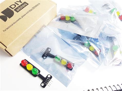 DIYables LED Traffic Light Module for Arduino, ESP32, India | Ubuy