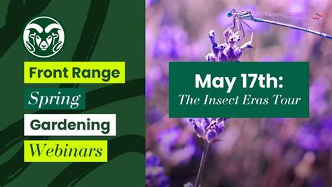 Free Gardening Webinar: The Insect Eras Tour, Online event, Fort ...