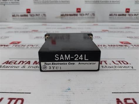 Toyo Electronics Sam-24L Annunciator Module 3Yu1 – Aeliya Marine Tech