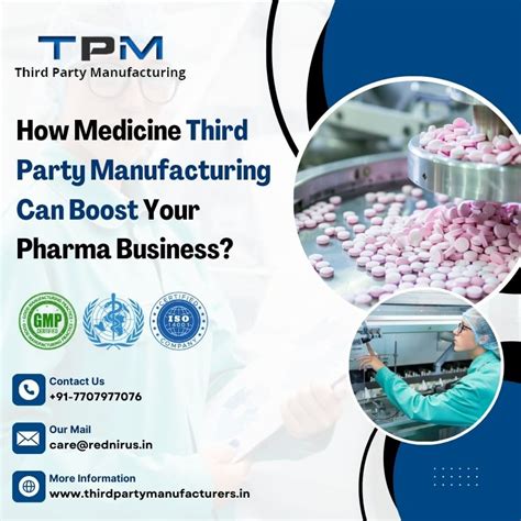 How Medicine Third Party Manufacturing Can Boost Your Pharma Business?