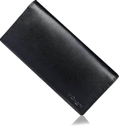 BROWN BEAR Premium RFID Card Holder Wallet for Men, Pure Nappa Leather ...