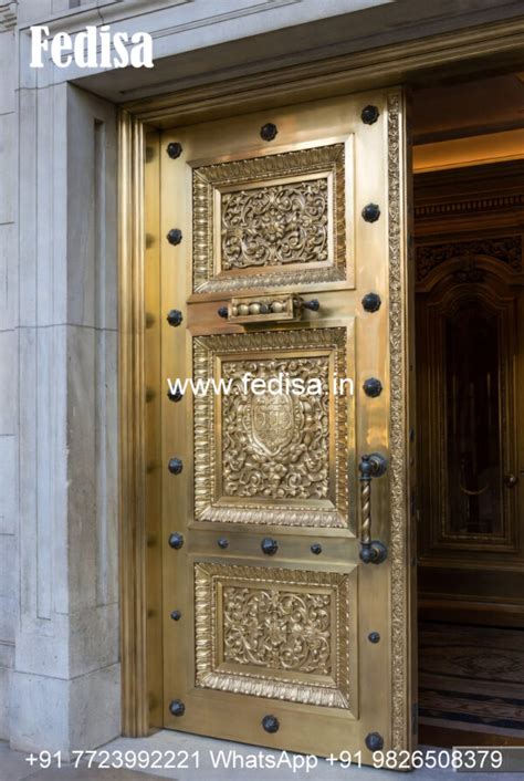 Decorative Brass Handrail Design For Luxury Homes Sliding Door Grill ...
