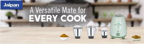 Buy Jaipan JP_FMMG Family Mate Mixer Grinder with 3 Stainless Steel ...