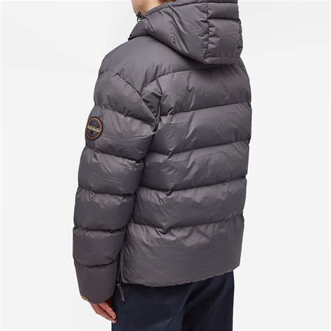 Napapijri Rainforest Puffer Jacket Dark Grey Solid | END. (TW)