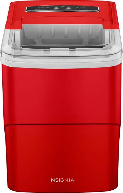 Customer Reviews: Insignia™ Portable Ice Maker with Auto Shut-Off Red ...