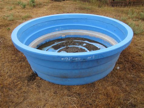 plastic water trough