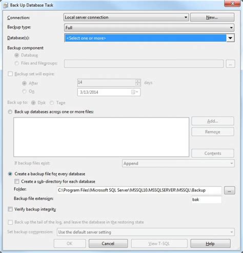 Image result for How to Backup SQL Database