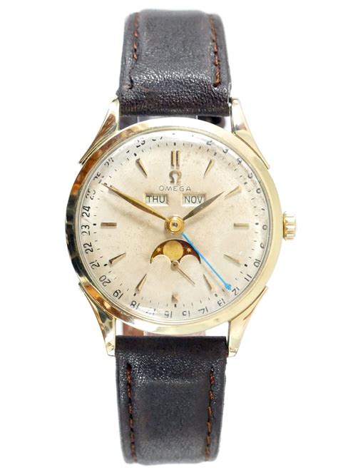 Omega Cosmic Moonphase Watch 2606-3 Circa 1951-1952 - Farfo.com
