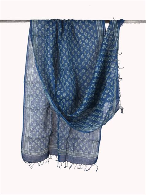 Linen Dupatta – Desi Weaves