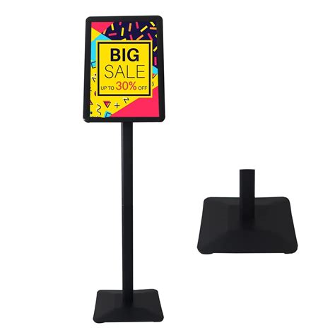 Huazi Sign Stand Floor Holder Stand 11 17 Poster Display | Desertcart INDIA